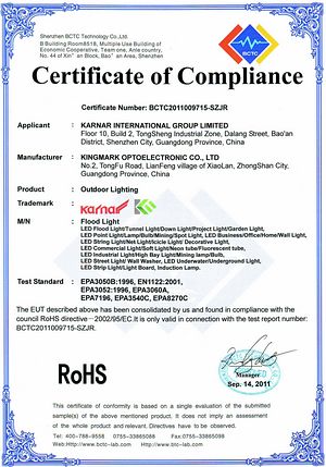 Шаҳодатномаи GS,Шаҳодатномаи CE,EMC LVD гузоришҳо барои равшании LED 1,
IMAGE0008,
KARNAR INTERNATIONAL GROUP LTD